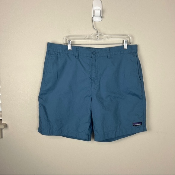 Patagonia Lightweight All-Wear Blue Hemp Shorts - Picture 2 of 7